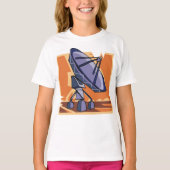 電波望遠鏡宇宙科学観測所 Tシャツ (正面)