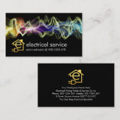 電波稲妻電荷 名刺 (正面/裏面)