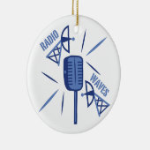 電波 セラミックオーナメント (右)
