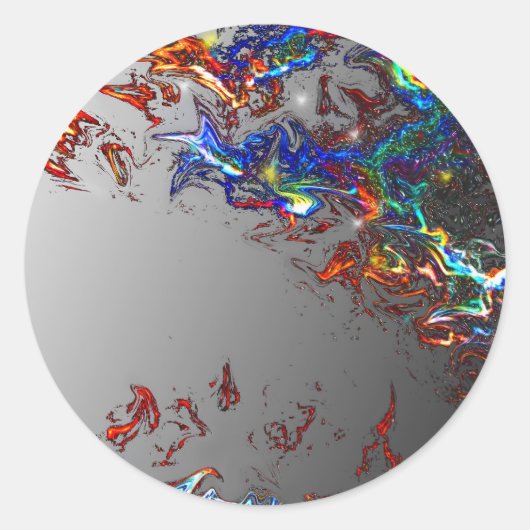 電波 ラウンドシール (正面)