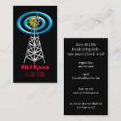 電波 名刺 (正面/裏面)