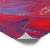 "電流の錬金術" -カラフル抽象芸術 ポスター (角)