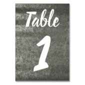 電流を通された薄板金のテーブル数 テーブルナンバー (裏面)