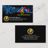 電流パワーホームバルブ 名刺 (正面/裏面)