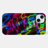 電流iPhone 15プラスケース。 iPhoneケース (裏面横)
