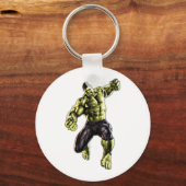 電源と強度ボタンのキーチェーン キーホルダー (正面)