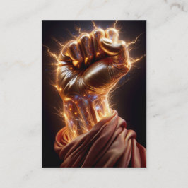 電源の右手 – Mark 14:60-62 KJVカードボックス 名刺