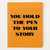 電源はPlanningノートブックでやる気を起こさせる開始 プランナー手帳 (裏面)