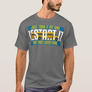 電源を切ってItバスドライバを再起動する1 Tシャツ