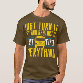 電源を切ってItバスドライバを再起動する4 Tシャツ