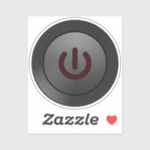 電源オフ記号 シール (シート)