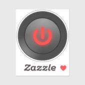 電源オフ記号 シール (シート)