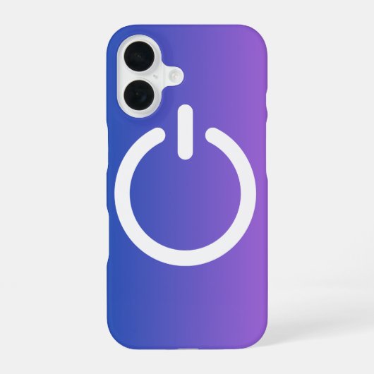電源ケース iPhone 16ケース (裏面)