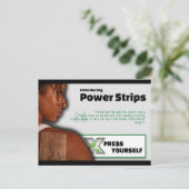 電源ストリップポストカード ポストカード (スタンド正面)