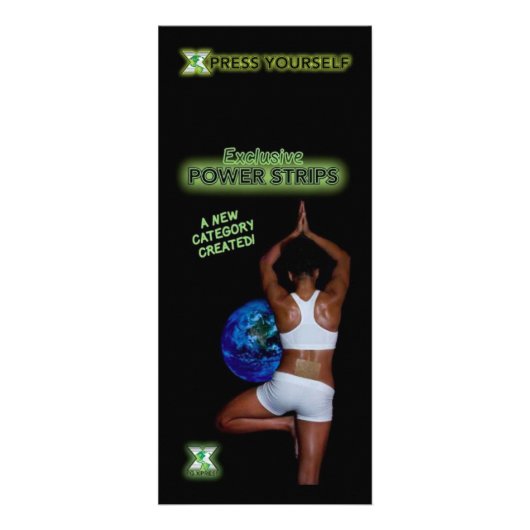 電源ストリップ情報カード ラックカード (正面)