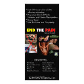 電源ストリップ情報カード ラックカード (裏面)