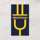 電源プラグLEDが点灯 名刺 (正面)