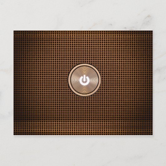 電源ボタン ポストカード (正面)