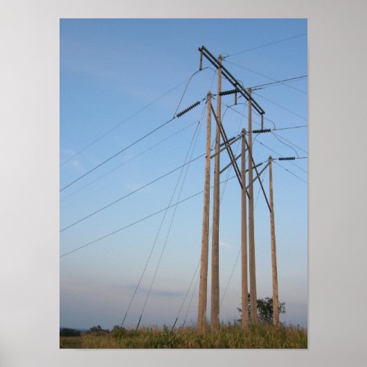 電源ライン ポスター (正面)