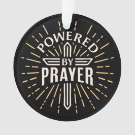 電源供給元祈りの言葉 オーナメント
