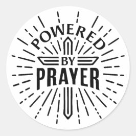 電源供給元祈りの言葉 ラウンドシール