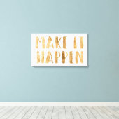 電源引用文II キャンバスプリント (インサイチュ (ウッドフロア))