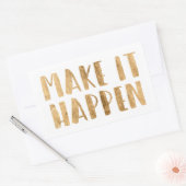 電源引用文II 長方形シール (封筒)