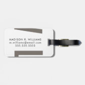 電源引用文VII ラゲッジタグ (裏面横)