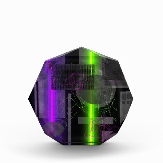 電源彫刻 フォトブロック (正面)