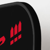 電源投入 ピックルボールラケット (左詳細)