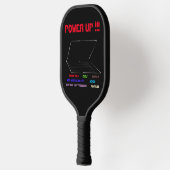 電源投入 ピックルボールラケット (左)