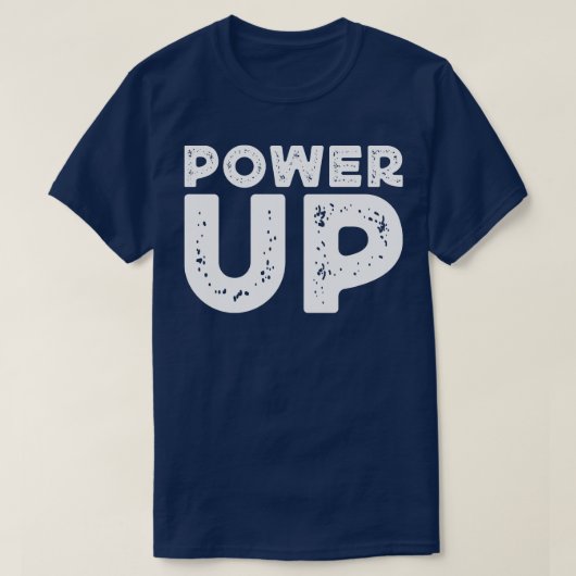 電源投入 Tシャツ (デザイン正面)