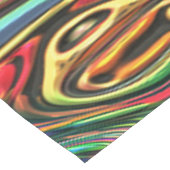 電源抽象芸術7 ショートテーブルランナー (コーナー)