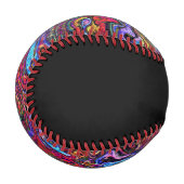 電源抽象芸術8 野球ボール (正面左)