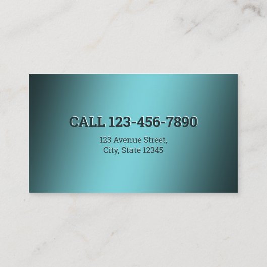 電源洗浄 名刺 (裏面)