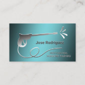 電源洗浄 名刺 (正面)