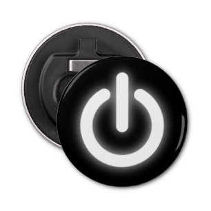 電源白熱［赤熱］光を放つオン記おもしろい号 栓抜き