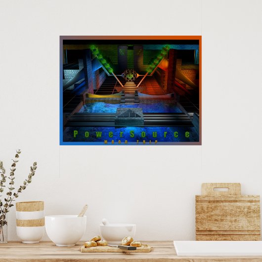電源 ポスター (キッチン)