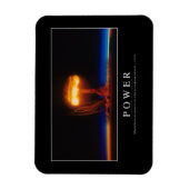 電源:感動的引用文 マグネット (縦)