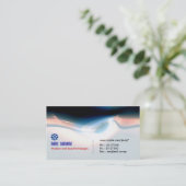 電灯のモダンおよび強力 名刺 (スタンド正面)