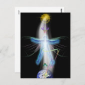 電灯を呼ぶ ポストカード (正面/裏面)