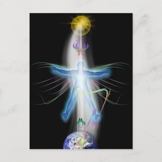 電灯を呼ぶ ポストカード (正面)