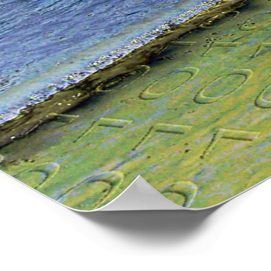 電灯水路 ポスター (角)