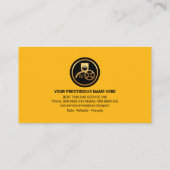 電灯追尾タクシー車 名刺 (裏面)