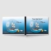 電球で出荷する ゲストブック (全面)