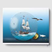 電球で出荷する ゲストブック (裏面)