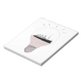 電球で出荷する ノートパッド (回転)