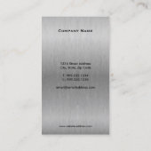 電球のロゴ 名刺 (裏面)