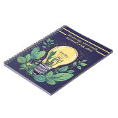 電球の有効化 ノートブック (左側)