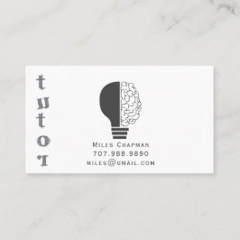 電球の脳教育先生講師 名刺